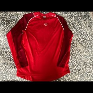 NIKE red warm up